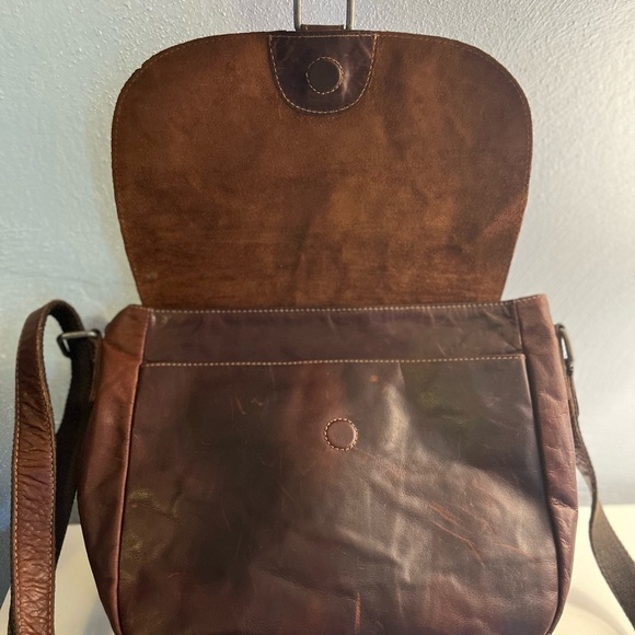 Jack Georges Voyager Collection Leather Saddle Bag - Picture 8 of 13